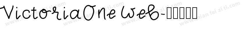 VictoriaOne Web字体转换